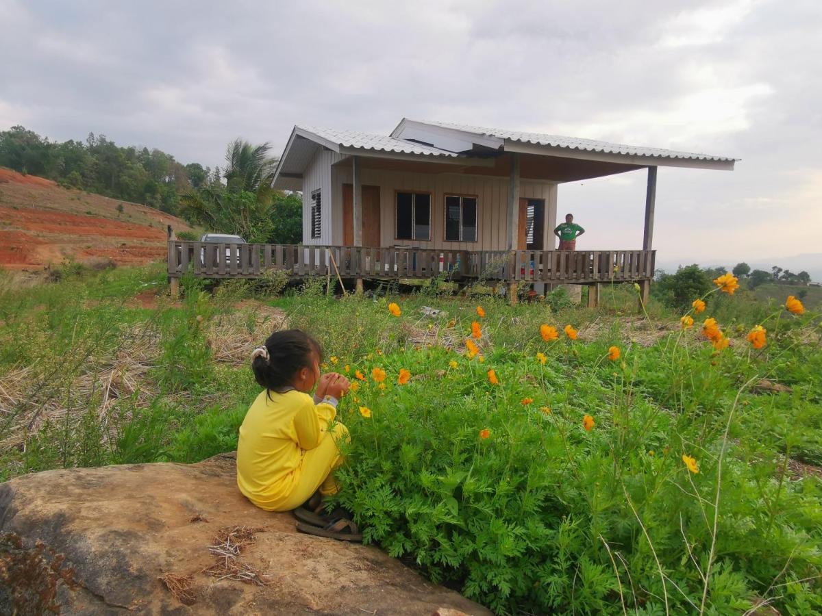 บ้านยอดแก้ว​ 360​ ​ํ​ ชีวิตริมนา​ ป่าบงเปียง Мае Чаем Экстерьер фото