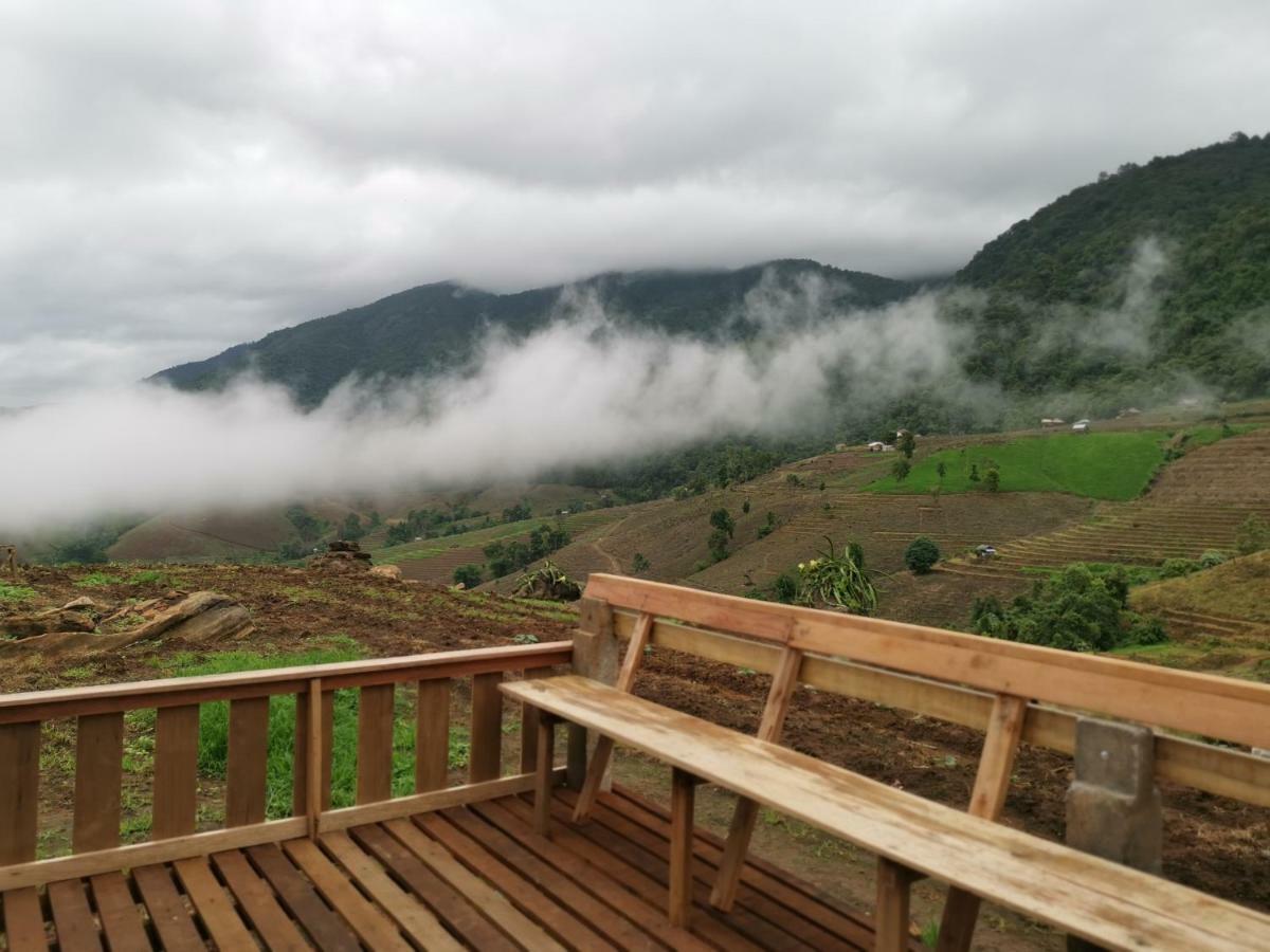 บ้านยอดแก้ว​ 360​ ​ํ​ ชีวิตริมนา​ ป่าบงเปียง Мае Чаем Экстерьер фото